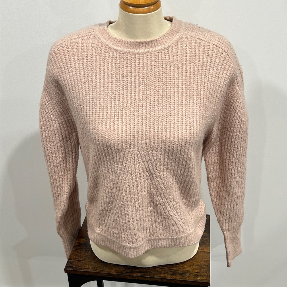 Retrod Soft Pink Crew Neck Sweater